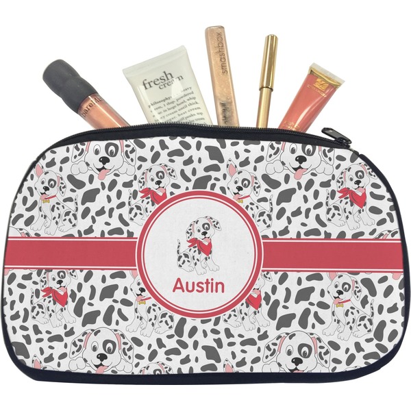 Custom Dalmation Makeup / Cosmetic Bag - Medium (Personalized)