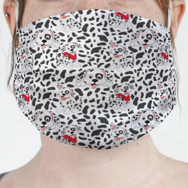 Custom Dalmation Face Mask Cover