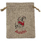 Dalmation Burlap Gift Bag (Personalized)