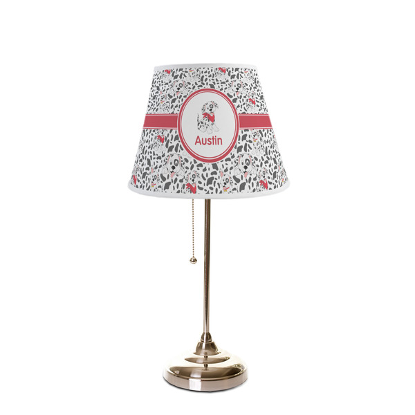 Dalmation Poly Film Empire Lampshade - On Stand