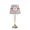 Dalmation Poly Film Empire Lampshade - On Stand