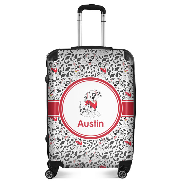 Custom Dalmation Suitcase - 24" Medium - Checked (Personalized)