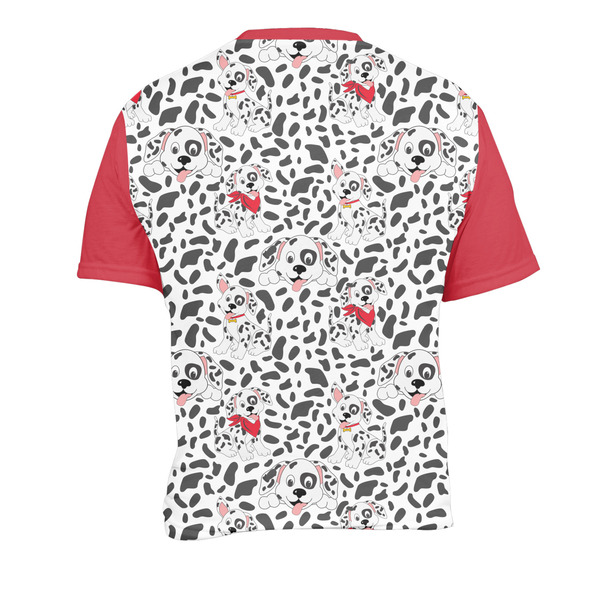 Dalmation Men's Crew Neck T Shirt Medium - Back