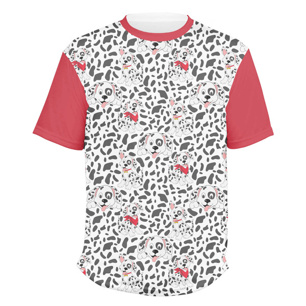 Custom Dalmation Men's Crew T-Shirt