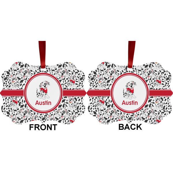 Dalmation Metal Benilux Ornament - Front and Back (APPROVAL)