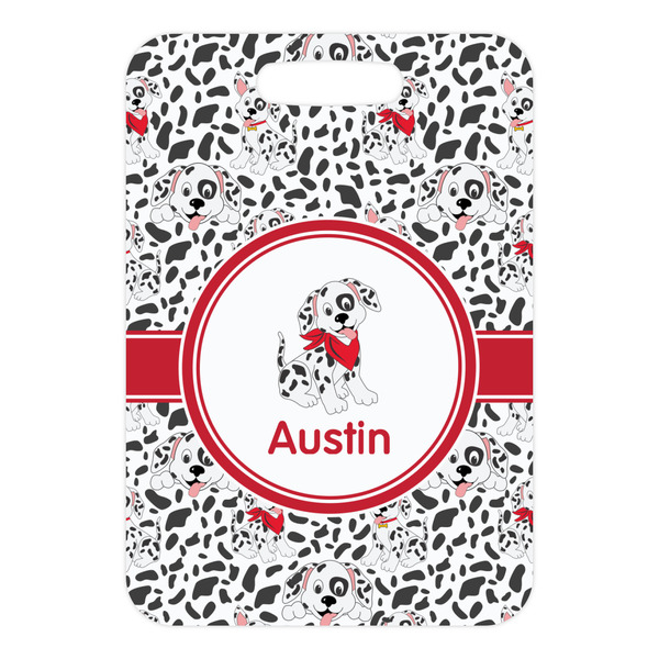 Dalmation Metal Luggage Tag - Front Without Strap