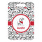 Dalmation Metal Luggage Tag - Front Without Strap