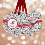 Dalmation Metal Ornaments - Double Sided w/ Name or Text