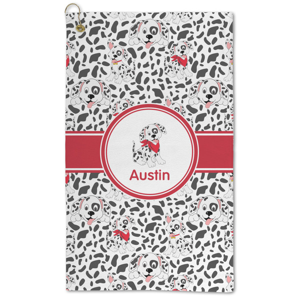 Custom Dalmation Microfiber Golf Towel (Personalized)
