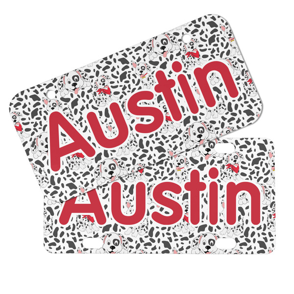 Dalmation Mini License Plates - MAIN (4 and 2 Holes)
