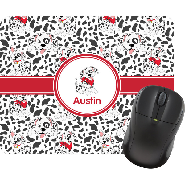 Custom Dalmation Rectangular Mouse Pad (Personalized)