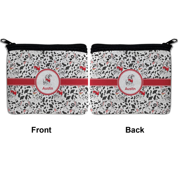 Dalmation Neoprene Coin Purse - Front & Back (APPROVAL)