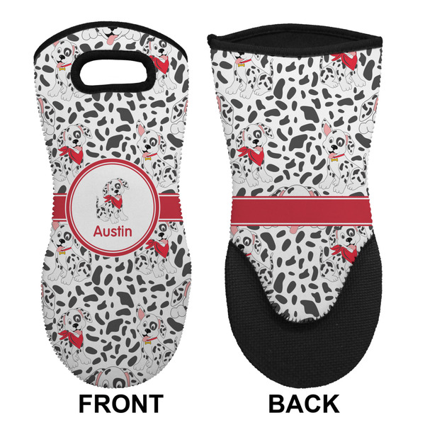 Dalmation Neoprene Oven Mitt (Front & Back)