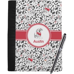 Dalmation Notebook Padfolio - Large w/ Name or Text
