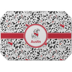 Dalmation Dining Table Mat - Octagon (Single-Sided) w/ Name or Text