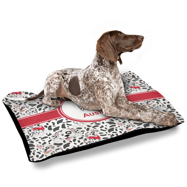 Dalmation Outdoor Dog Beds - Large - IN CONTEXT