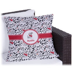 Dalmation Outdoor Pillow (Personalized)