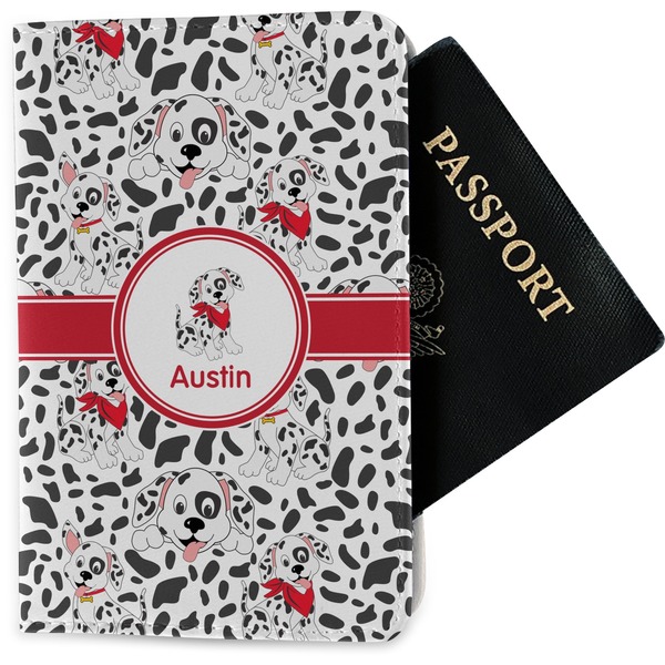 Custom Dalmation Passport Holder - Fabric (Personalized)
