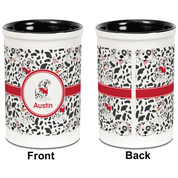 Dalmation Pencil Holder - Black - approval