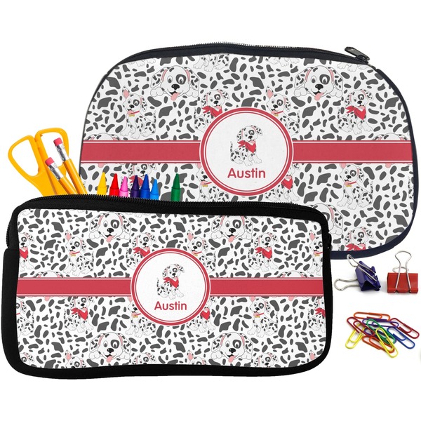 Dalmation Pencil / School Supplies Bags Small and Medium