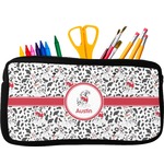 Dalmation Neoprene Pencil Case - Small w/ Name or Text