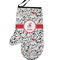 Dalmation Personalized Oven Mitt - Left
