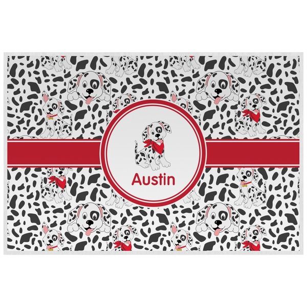 Custom Dalmation Laminated Placemat w/ Name or Text