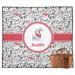 Dalmation Outdoor Picnic Blanket (Personalized)