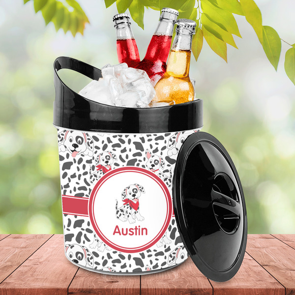 Dalmation Plastic Ice Bucket - LIFESTYLE