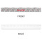 Dalmation Plastic Ruler - 12" - APPROVAL