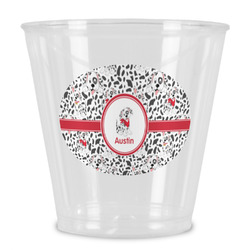 Dalmation Plastic Shot Glass (Personalized)