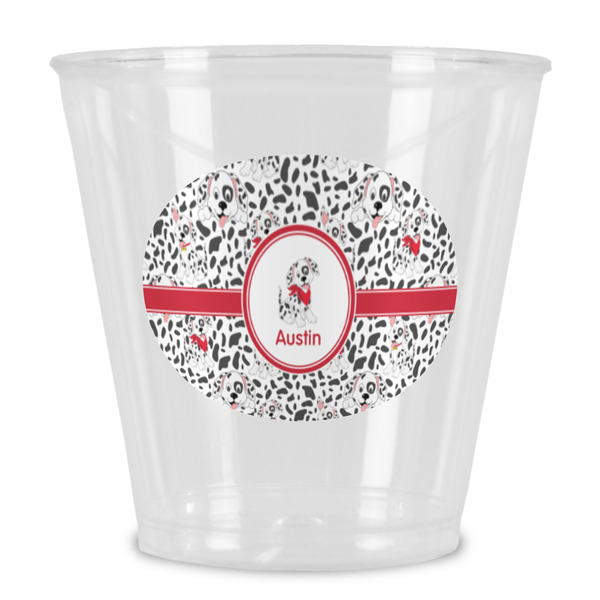 Custom Dalmation Plastic Shot Glass (Personalized)