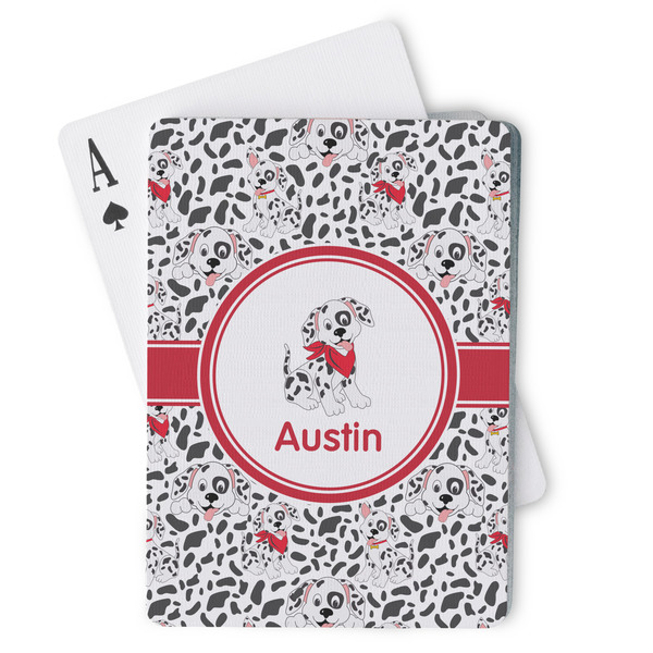 Custom Dalmation Playing Cards (Personalized)