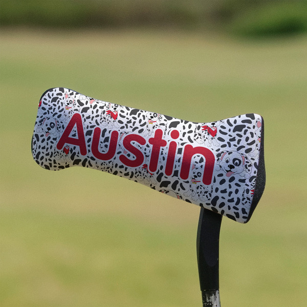 Dalmation Putter Cover - On Putter