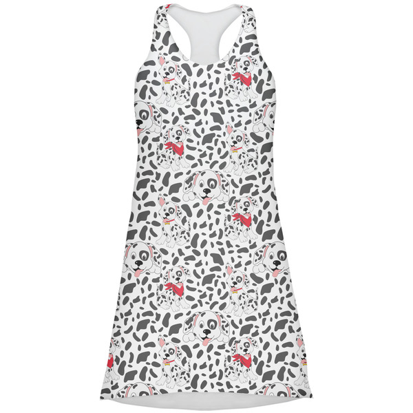 Custom Dalmation Racerback Dress - Large