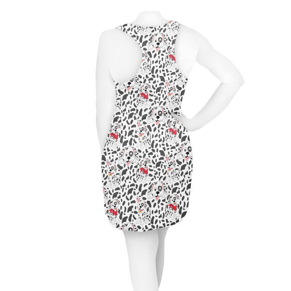 Dalmation Racerback Dress - On Model - Back