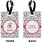 Dalmation Rectangle Luggage Tag (Front + Back)
