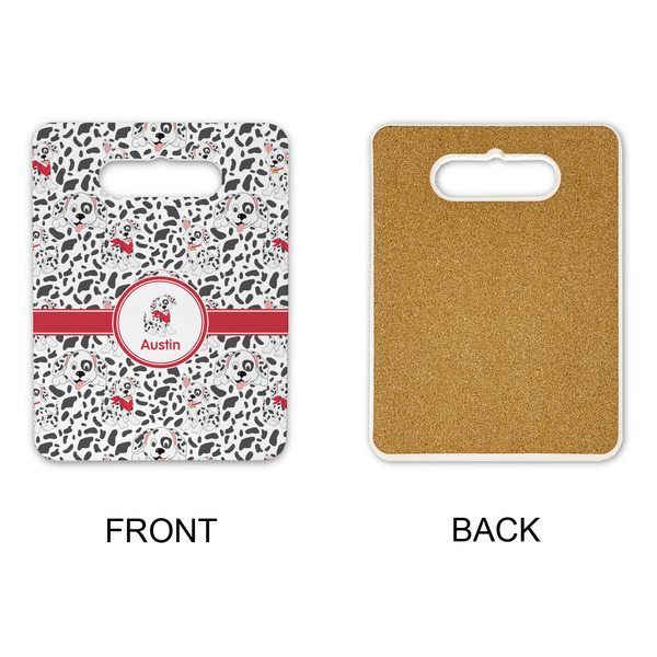 Dalmation Rectangle Trivet with Handle - APPROVAL