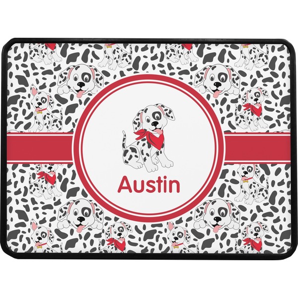 Dalmation Rectangular Car Hitch Cover w/ FRP Insert (Select Size)