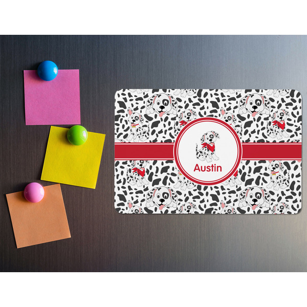 Dalmation Rectangular Fridge Magnet - LIFESTYLE