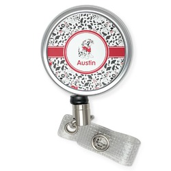 Dalmation Retractable Badge Reel (Personalized)