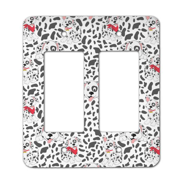 Custom Dalmation Rocker Style Light Switch Cover - Two Switch