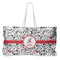 Dalmation Large Rope Tote Bag - Front View