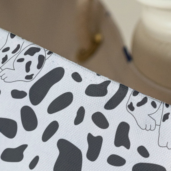 Dalmation Large Rope Tote - Close Up View