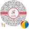 Dalmation Round Beach Towel (Personalized)