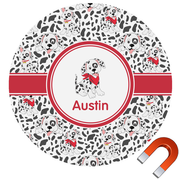 Custom Dalmation Car Magnet (Personalized)
