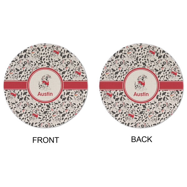 Dalmation Round Linen Placemats - APPROVAL (double sided)