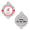 Dalmation Round Pet ID Tag - Large - Approval