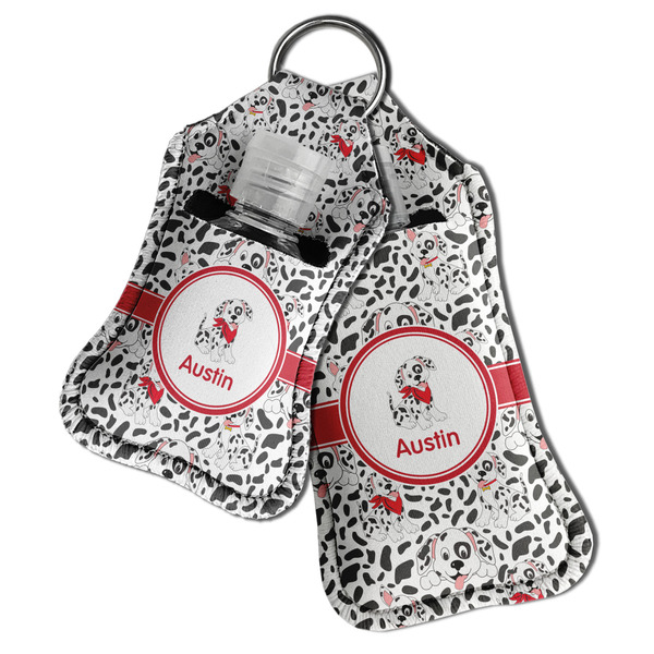 Dalmation Sanitizer Holder Keychain - Both in Case (PARENT)