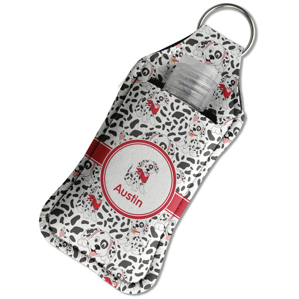 Dalmation Sanitizer Holder Keychain - Large in Case